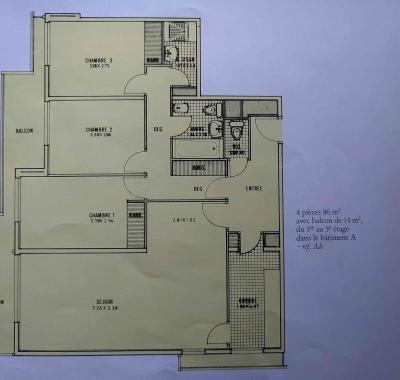 Belle chambre meublée en colocation – Paris 20ᵉ (Quartier Pelleport)