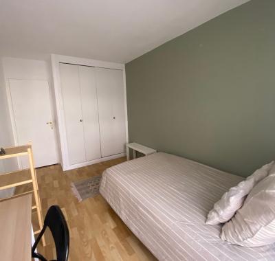 Belle chambre meublée en colocation – Paris 20ᵉ (Quartier Pelleport)