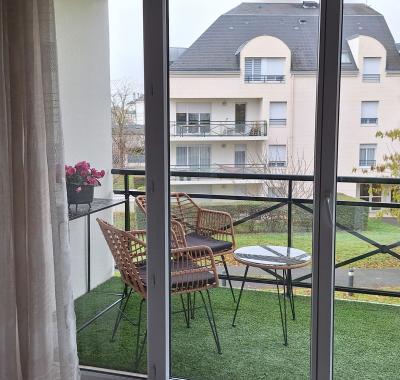 T3 meublé 2 chambres