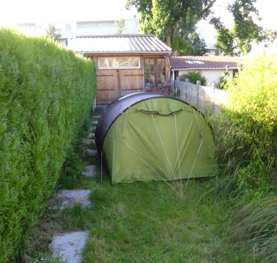 Place Tente en Gamping