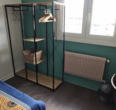 Chambre repeinte en hyper centre
