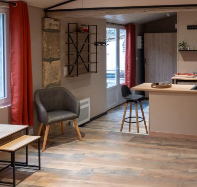 Studio meublé à louer près de Cognac
