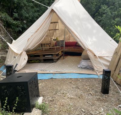 Chambre libre habitat participatif en construction