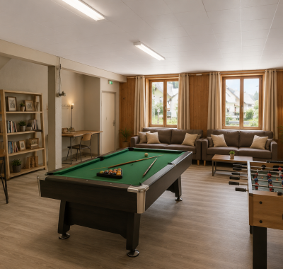 Chambres tout confort en Premium  frontière suisse