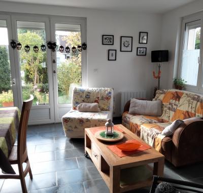 2 chambres dans maison meublée