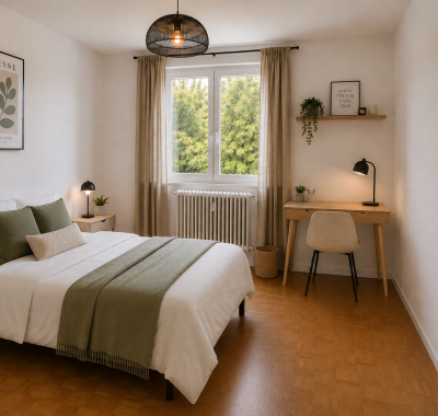 Chambre meublée en colocation à Toulouse accès rapide au centre-ville