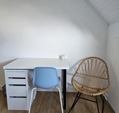 Chambre spacieuse avec salle de bain privée à Plougastel Daoulas