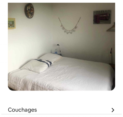 Chambre meublée à louer dans maison