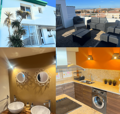 PERPI SUD - Loue chambre avec accès privé - Villa méditerranéenne