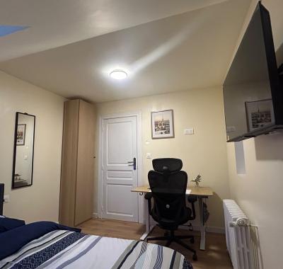 Chambre meublée – Longwy-Bas – Salle de sport & parking