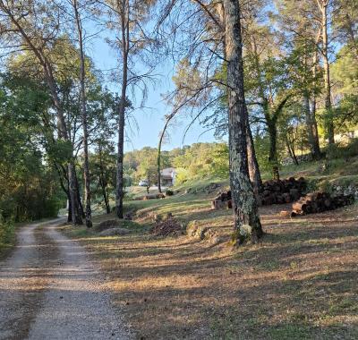 Chambre spacieuse dans cadre idyllique
