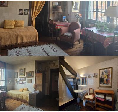 Chambre et table d'hôtes dans maison avec jardin
