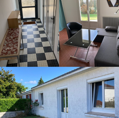 Maison à louer avec 3 chambres meublées + Jardin / Quartier 3 moulins