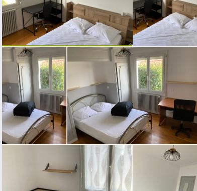 Maison à louer avec 3 chambres meublées + Jardin / Quartier 3 moulins