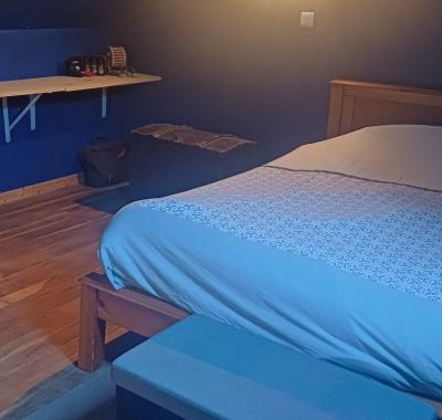 2 chambres à louer, lit 140 pour 4 personnesnnes