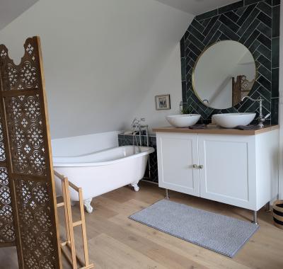Chambre avec sdb et toilettes indépendantes