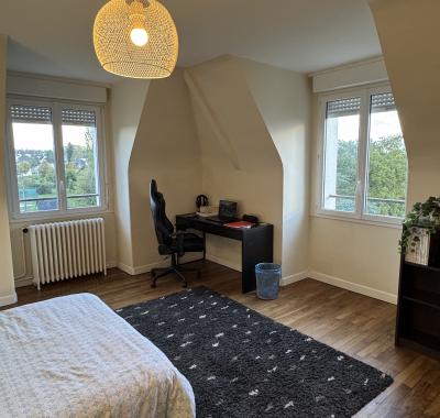 Chambre équipée avec SDB privée + espace sport & détente