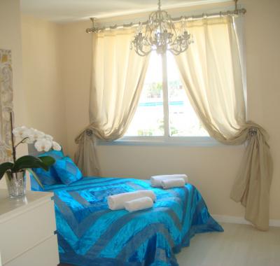 Chambre Coquette Turquoise Cannes