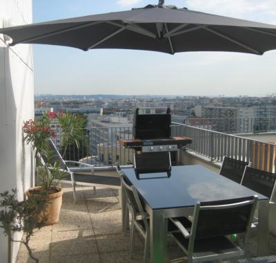 Chambre double à louer - terrasse