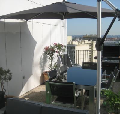 Chambre double à louer - terrasse