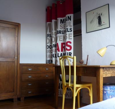 Chambre sous les toits