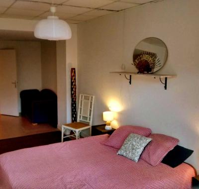 Chambre spacieuse (30m2) donnant sur jardin!