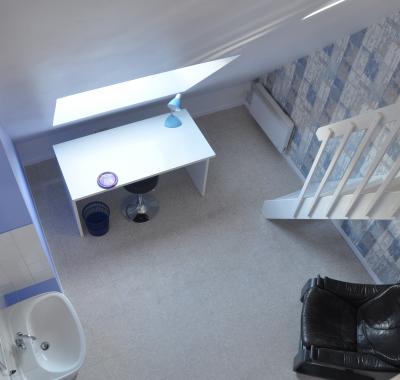 Caen-Nord. Chambre meublée en duplex  de 19m2